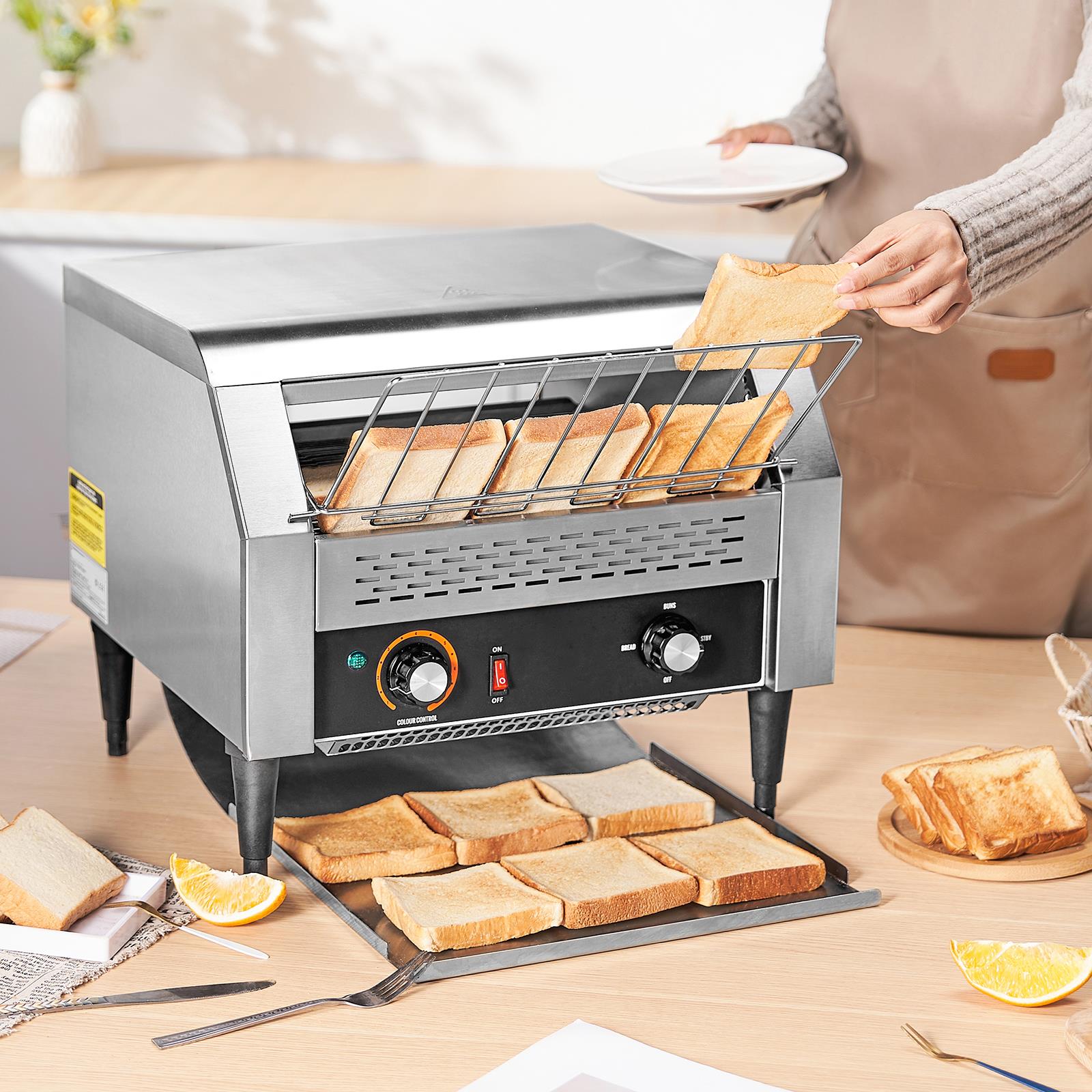 Toaster - محمصة خبز تجارية بسعة 450 شريحة