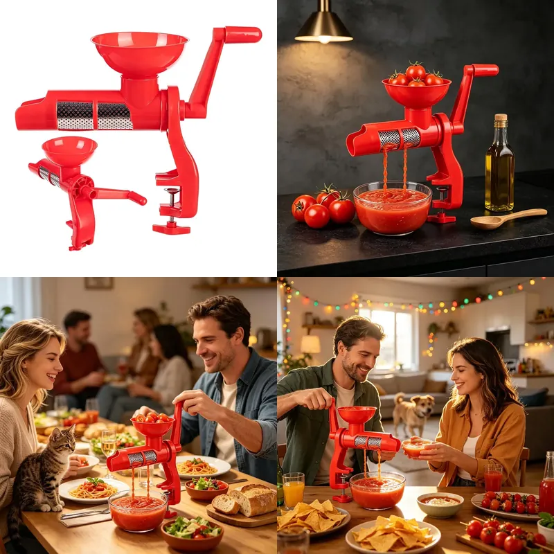 عصارة طماطم يدوية مع فلتر، أدا - مراجعة Juicer وسعره